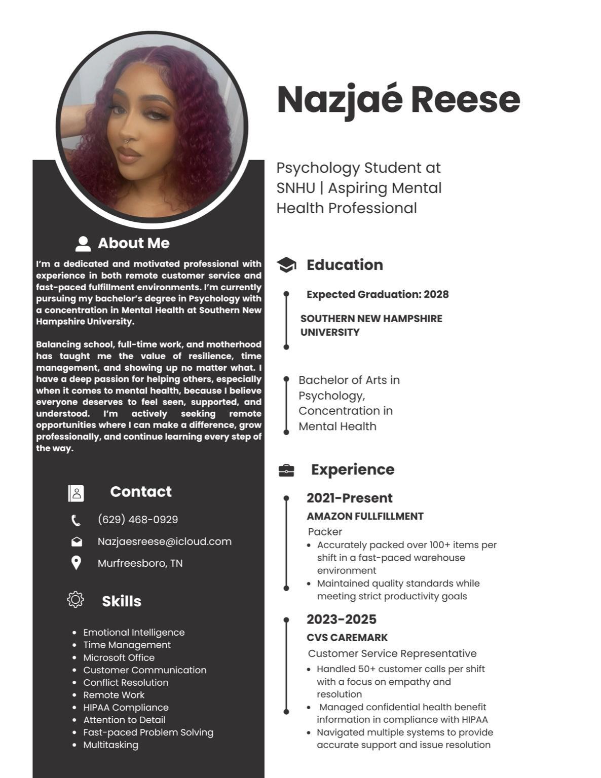 Nazjaé Reese